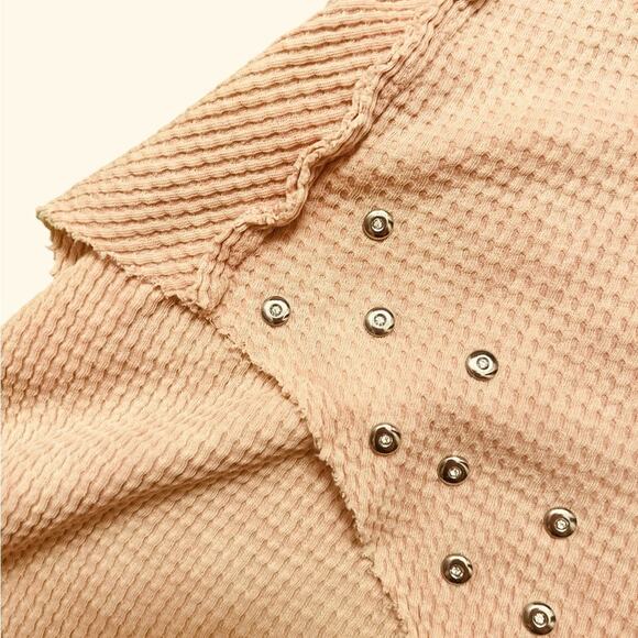 Vocal pink thermal studded tank Large - Picture 6 of 11